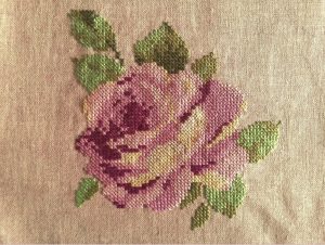 Kreuzstich Blumen – Leimoniade